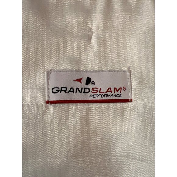 Grand Slam Performance White Golf Shorts Size 42 Moisture-Wicking Classic Fit - Picture 8 of 9